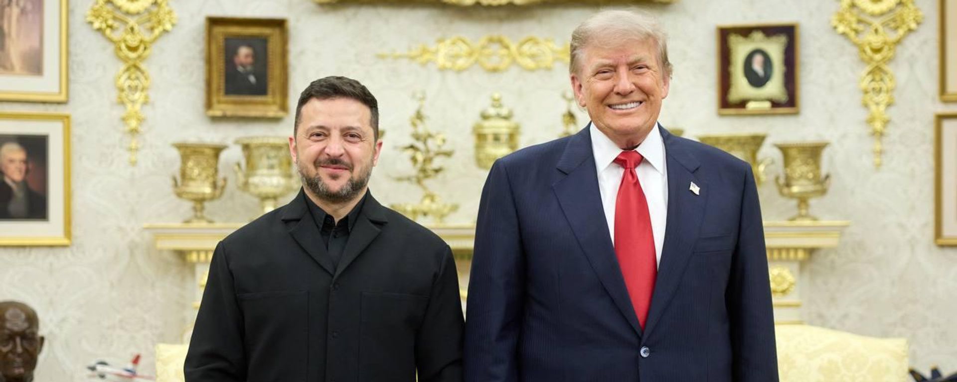 Встреча Владимира Зеленского с президентом США Дональдом Трампом. - Sputnik Таджикистан, 1920, 31.07.2026
