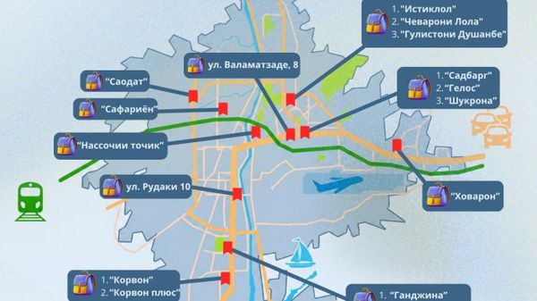 В Душанбе в преддверии нового учебного года открылись школьные ярмарки - Sputnik Таджикистан