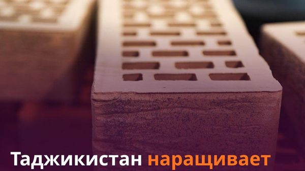 Таджикистан произвел более 160 млн штук кирпичей - Sputnik Таджикистан