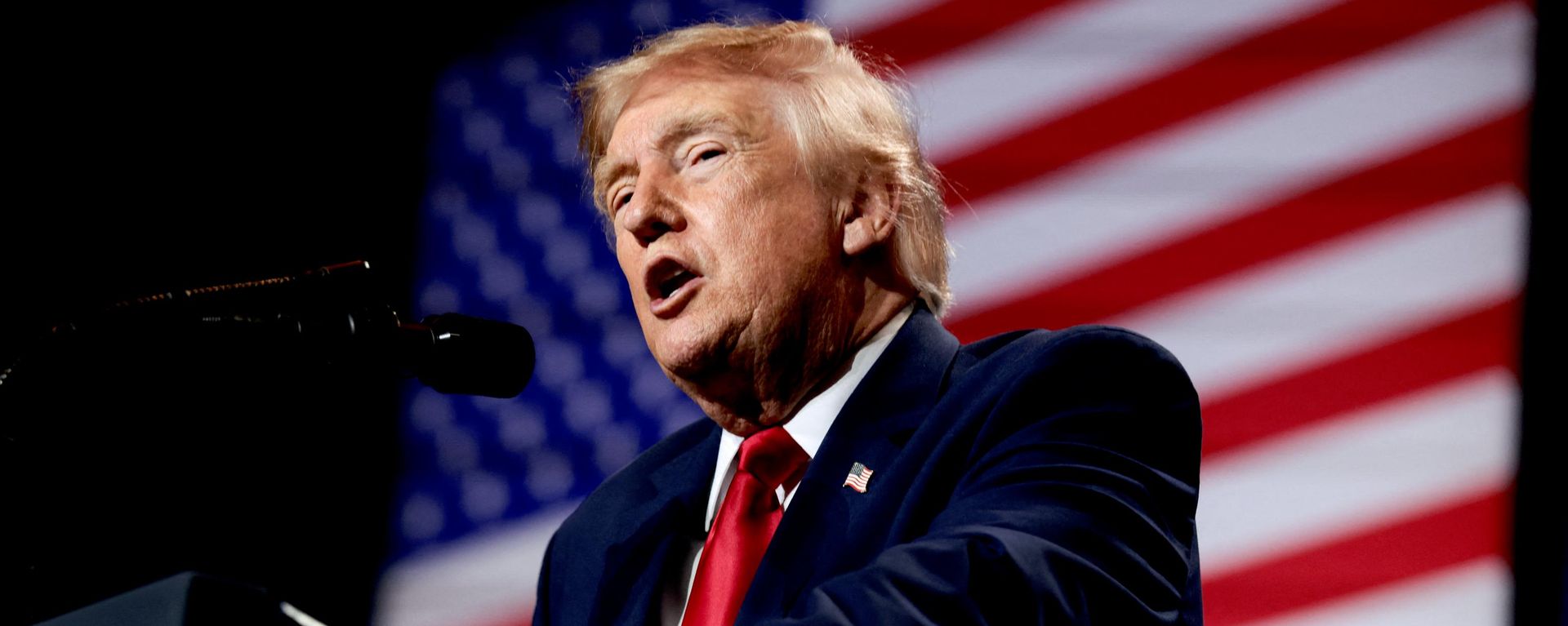 Президент США Дональд Трамп выступает с речью в Лас-Вегасе, штат Невада, США, 5 августа 2026 года.  - Sputnik Тоҷикистон, 1920, 08.08.2026