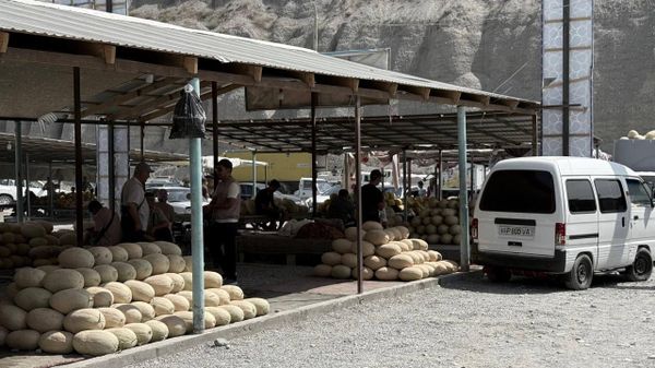 Мавсими полизиҳо: харбузаро дар ноҳияи Спитамен бо нархи ҳамагӣ 30 сомонӣ харидан мумкин аст - Sputnik Тоҷикистон