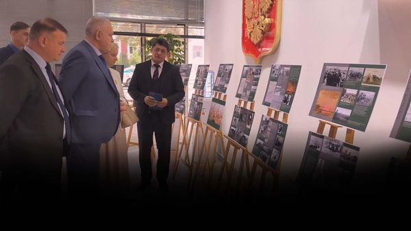 В Душанбе проходит фотовыставка Музея Победы Закат Цитадели.  - Sputnik Таджикистан