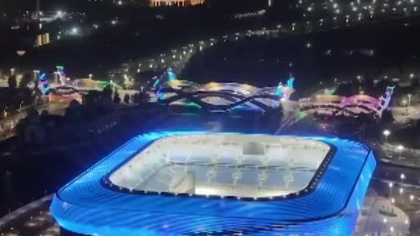 Эмомалӣ Раҳмон бо Рустама Эмомалӣ Варзишгоҳи миллӣ дар Душанберо боз карданд - Sputnik Тоҷикистон