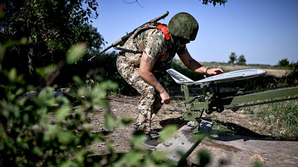Боевая работа расчета БПЛА БАРС-КУРСК группировки войск Север на Сумском направлении СВО. - Sputnik Таджикистан