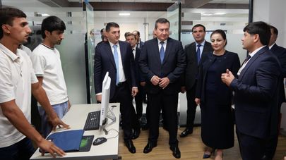 Центр подготовки трудовых мигрантов в Душанбе.