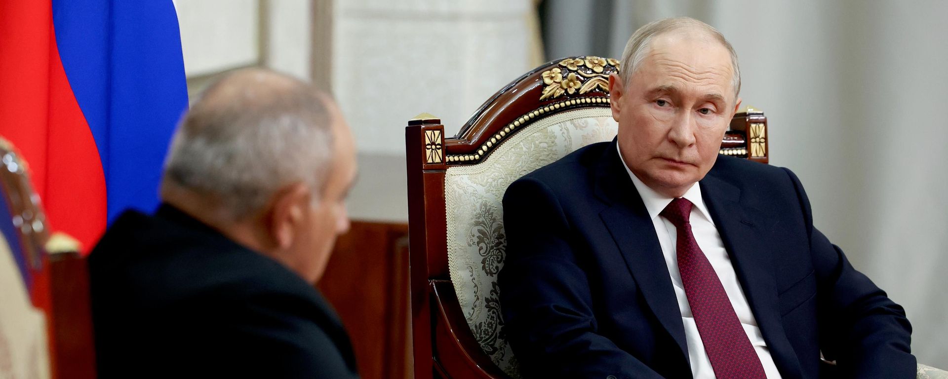 Президент Владимир Путин встретился с премьер-министром Армении Николом Пашиняном.  - Sputnik Таджикистан, 1920, 02.09.2026