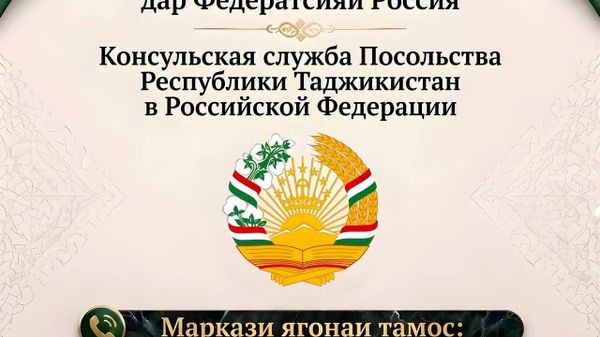 Посольство Таджикистана в РФ запустило единый номер консульской службы - Sputnik Таджикистан