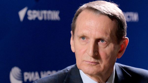 Директор Службы внешней разведки РФ Сергей Нарышкин. - Sputnik Таджикистан