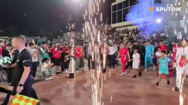 В начале команда Таджикистана явно владела преимуществом: вот так ярко, напряженно и результативно прошла встреча медиасборных РТ и России - Sputnik Таджикистан