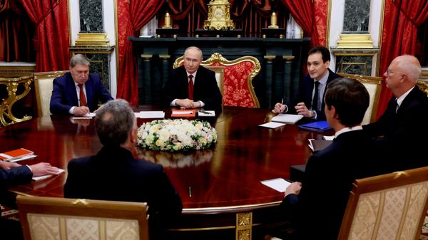 Встреча президента Владимира Путина со Стивом Уиткоффом и Джаредом Кушнером - Sputnik Таджикистан