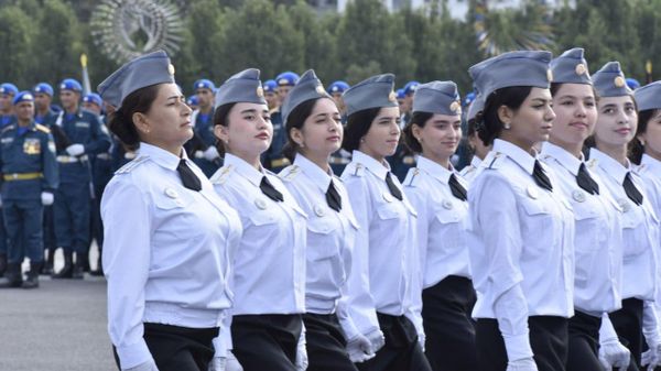 В Душанбе состоялся торжественный парад в честь 35-летия независимости Таджикистана - Sputnik Таджикистан