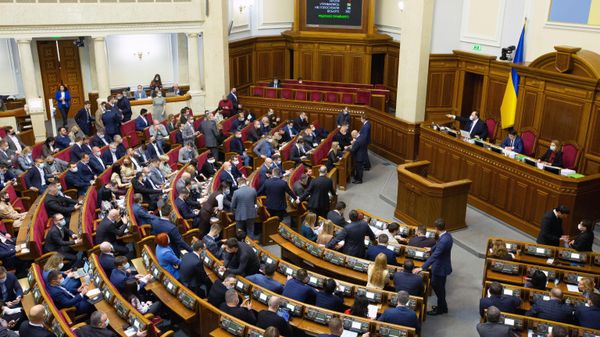 Заседание Верховной рады Украины.  - Sputnik Тоҷикистон
