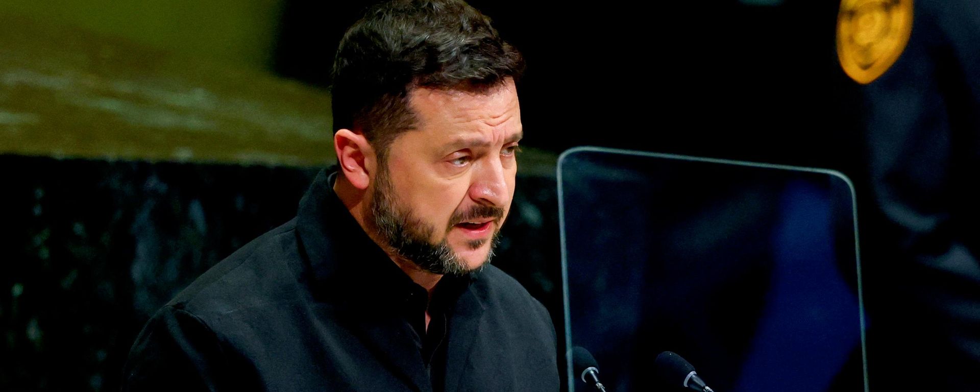 Владимир Зеленский выступает на 81-й сессии Генеральной Ассамблеи ООН 23 сентября 2026 года. - Sputnik Таджикистан, 1920, 26.09.2026