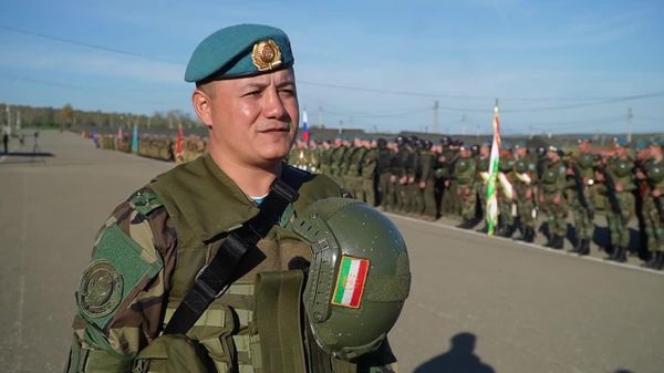 Военнослужащий из Таджикистана поделился впечатлениями перед началом учений ОДКБ в России - Sputnik Таджикистан