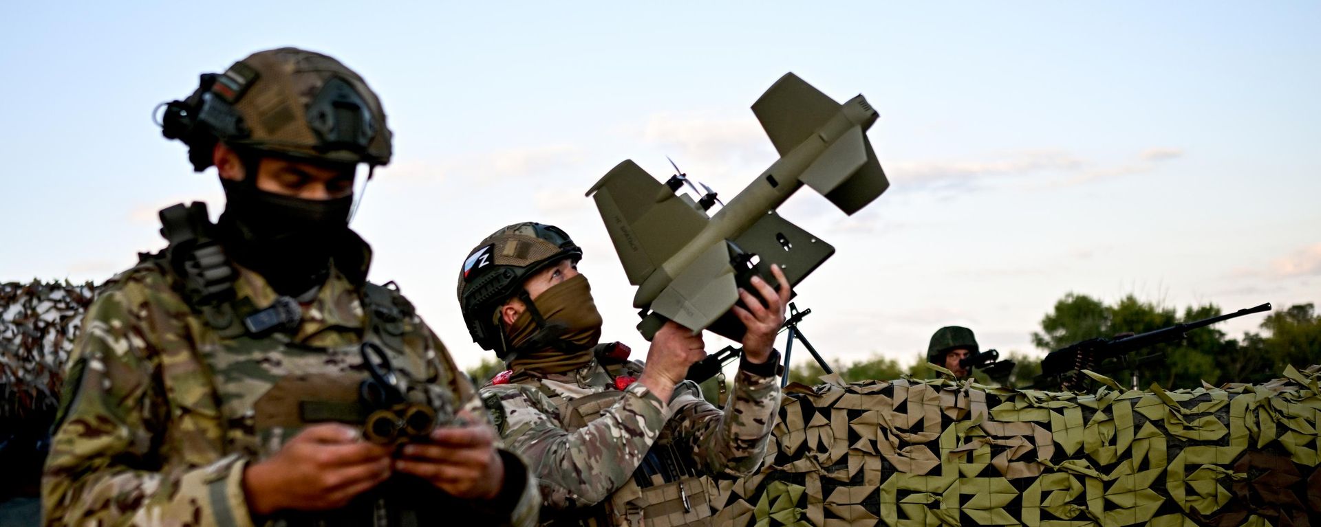 Боевое дежурство пункта воздушного наблюдения БАРС Курск на Сумском направлении СВО. - Sputnik Таджикистан, 1920, 07.10.2026