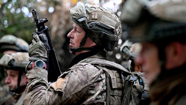 Боевое слаживание бойцов 83-й бригады группировки Север. Иллюстративное фото - Sputnik Таджикистан