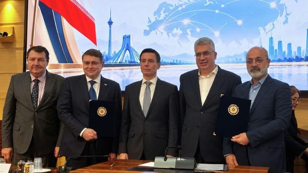 Участники заседания Совместного комитета по реализации Соглашения о свободной торговле между ЕАЭС и Ираном - Sputnik Таджикистан