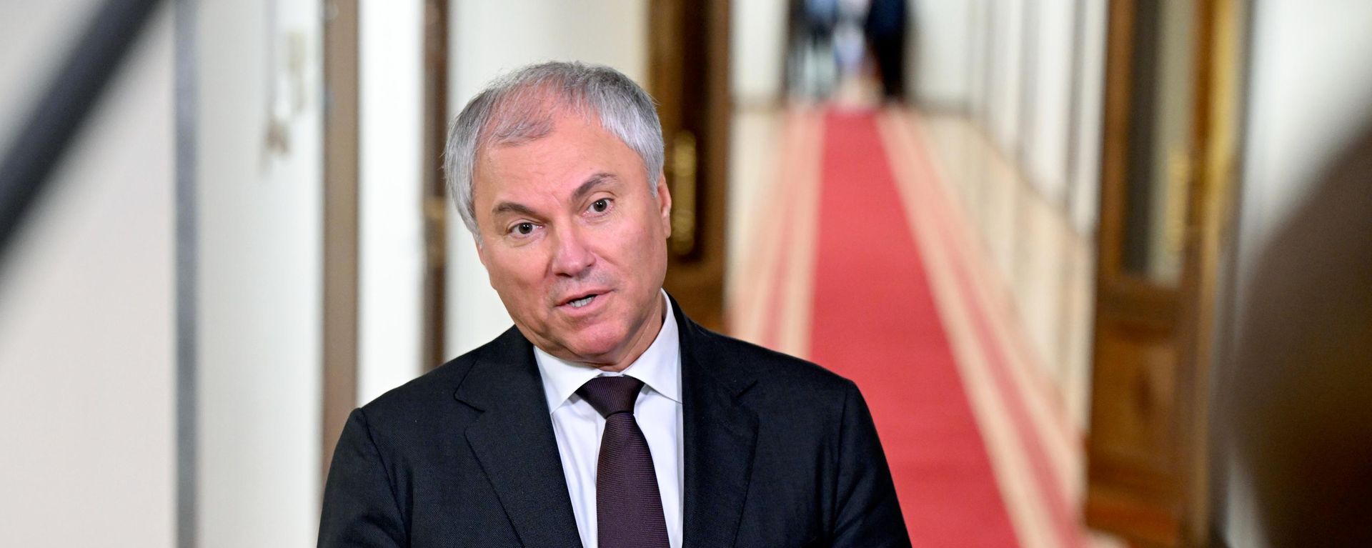 Председатель Государственной Думы РФ Вячеслав Володин.  - Sputnik Тоҷикистон, 1920, 19.10.2026