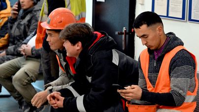 Рейд в Красноярске по выявлению незаконных мигрантов.