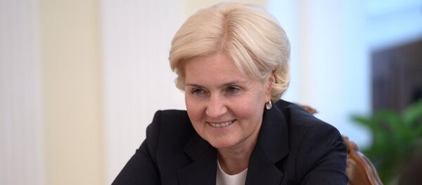 Заместитель председателя правительства Российской Федерации Ольга Голодец, архивное фото Заместитель председателя правительства Российской Федерации Ольга Голодец, архивное фото - Sputnik Таджикистан
