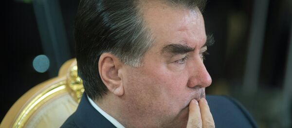 Президент Таджикистана Эмомали Рахмон - Sputnik Тоҷикистон