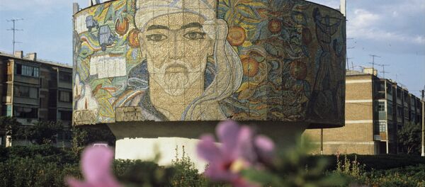 Въезд в таджикский город Канибадам Въезд в таджикский город Канибадам - Sputnik Тоҷикистон