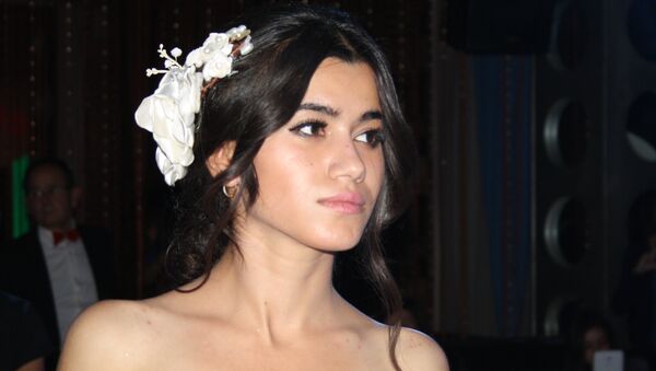 Показ итальянских свадебных платьев в Душанбе - Sputnik Таджикистан