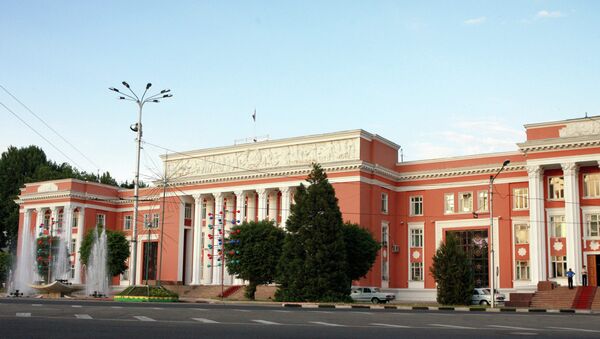 Здание парламента Республики Таджикистан. Фото из архива. - Sputnik Тоҷикистон