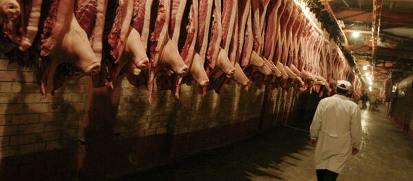 Гӯштҳо дар сардхона - Sputnik Тоҷикистон