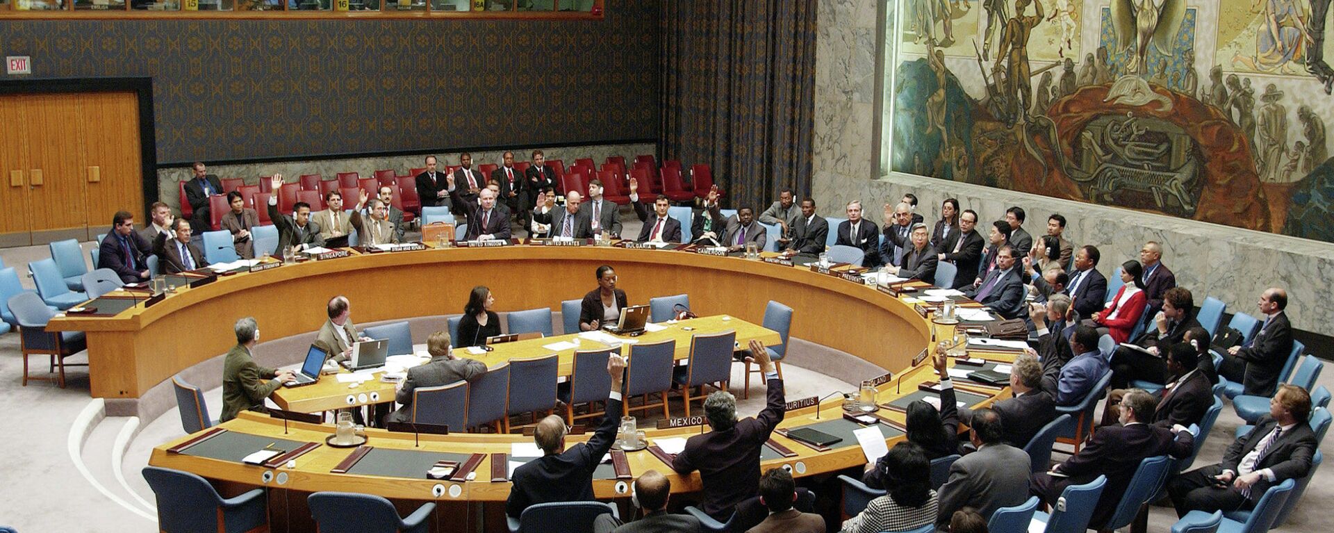 Заседание Совета Безопасности ООН - Sputnik Тоҷикистон, 1920, 18.11.2021