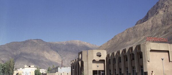 Хоруғ- маркази маъмурии ВМКБ. Акс аз бойгонӣ - Sputnik Тоҷикистон