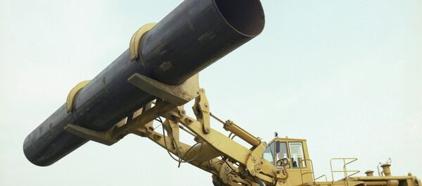 Строительство газопровода. Архивное фото - Sputnik Тоҷикистон