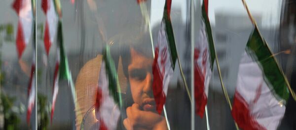 Флаги Ирана, архивное фото - Sputnik Таджикистан