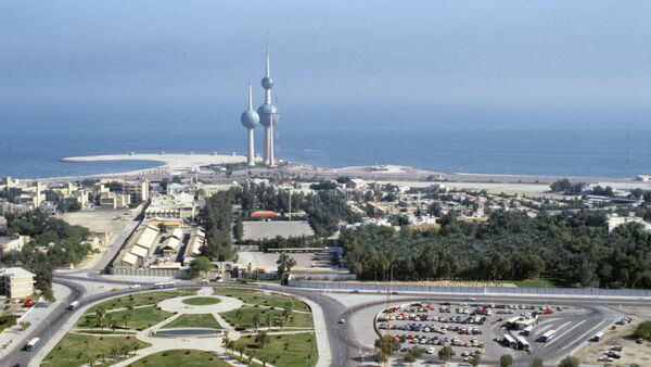 Вид на город Эль-Кувейт сверху - Sputnik Таджикистан