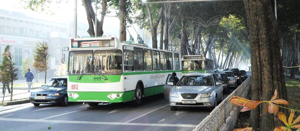 Транспорт Душанбе. Архивное фото - Sputnik Таджикистан