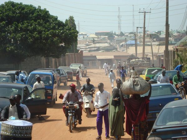 На одной из улиц Нигерии. Архивное фото - Sputnik Таджикистан