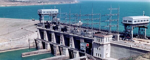 Кайраккумская ГЭС Дружба народов - Sputnik Тоҷикистон