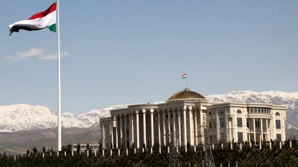 Вид на Дворец наций в Душанбе - Sputnik Таджикистан