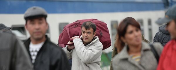 Прибытие поезда Ташкент-Москва. Архивное фото - Sputnik Таджикистан