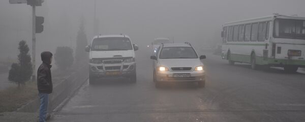 Туман в Душанбе 28 ноября - Sputnik Тоҷикистон