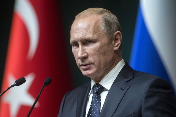 Рабочий визит Владимира Путина в Турцию, 1 декабря 2014 года - Sputnik Таджикистан
