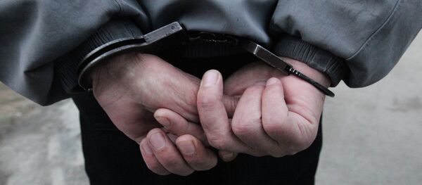 Задержанный, архивное фото - Sputnik Таджикистан