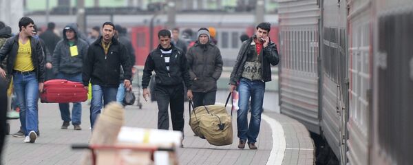 Прибытие поезда. Архивное фото - Sputnik Таджикистан