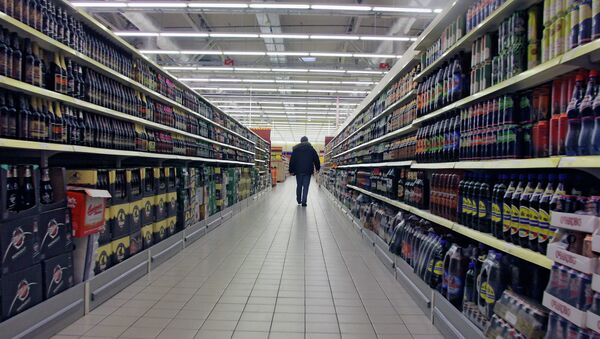 Отдел алкогольной продукции. Архивное фото - Sputnik Таджикистан