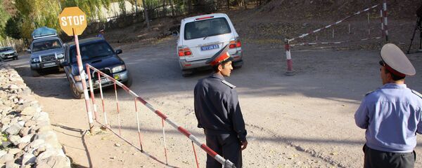 Пост при въезде в Горно-Бадахшанскую автономную область - Sputnik Тоҷикистон