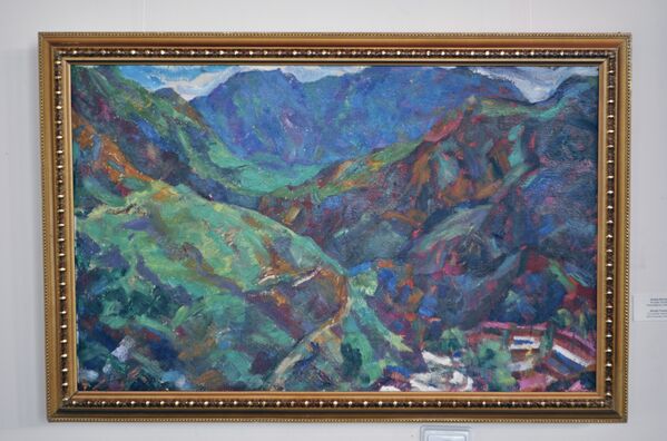 Выставка картин преподавателей худколледжа имени М. Олимова - Sputnik Таджикистан