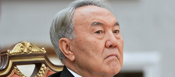 Президенти Қазоқистон Нурсултон Назарбоев. Акс аз бойгонӣ - Sputnik Тоҷикистон
