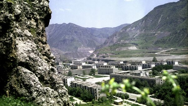 Вид на город Нурек. Архивное фото - Sputnik Таджикистан