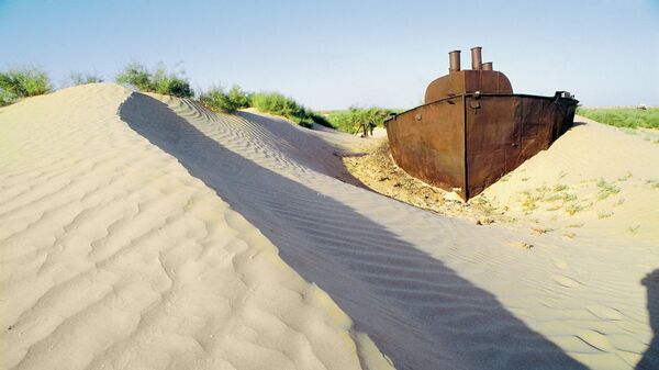 Пустыня на месте Аральского моря, архивное фото - Sputnik Таджикистан