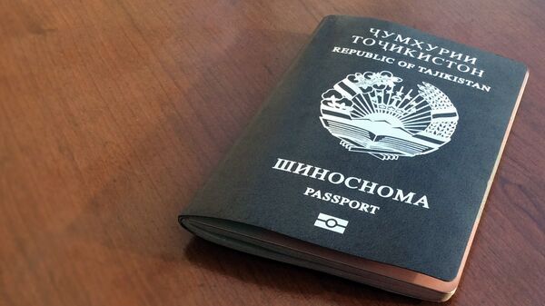 Заграничный биометрический паспорт гражданина РТ, архивное фото - Sputnik Таджикистан